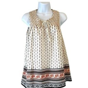 Bohemian Bandanna Hippie Floral Japna Top